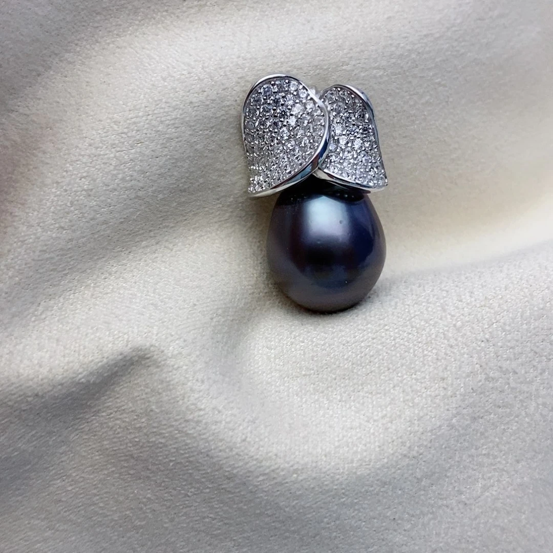 【闪购商品】海水珍珠银S925镶嵌颈饰