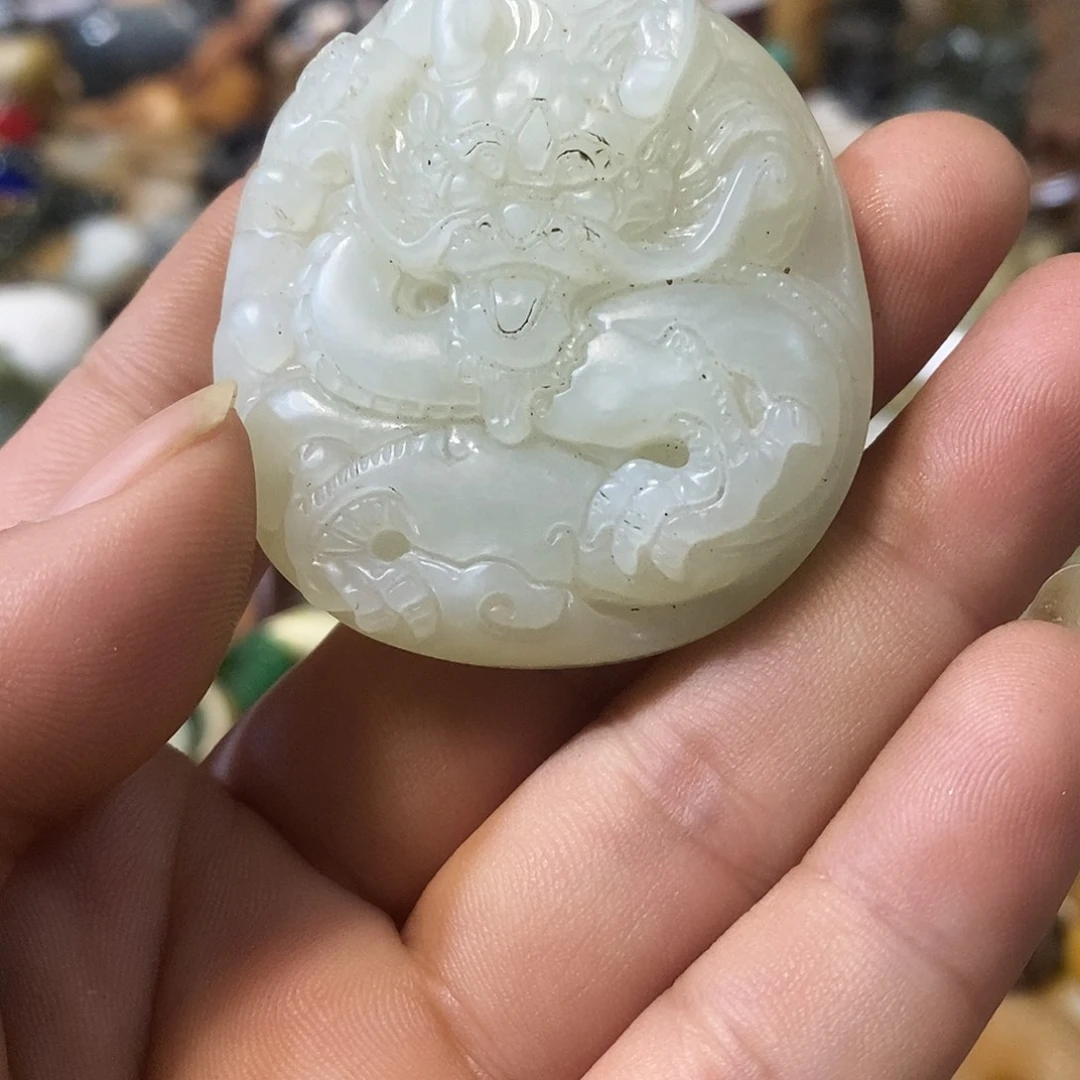 和田玉（糖玉）未镶嵌挂件