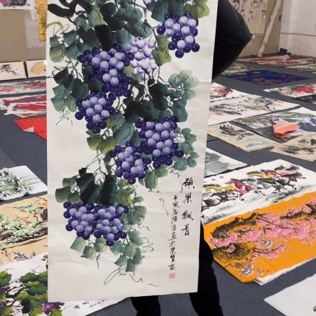 国画处理作品看好再拍哦