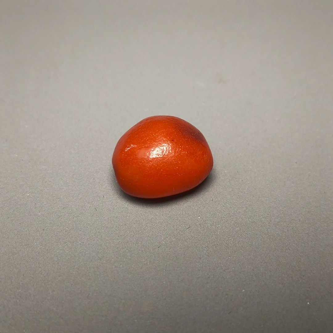 "清代 蜜蜡桶珠/DZ096666/古玩/收藏/德州文物"