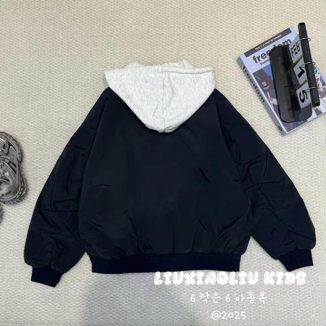 杭州六小六正版BY LIUXIAOLIU秋季儿童棒球服17306