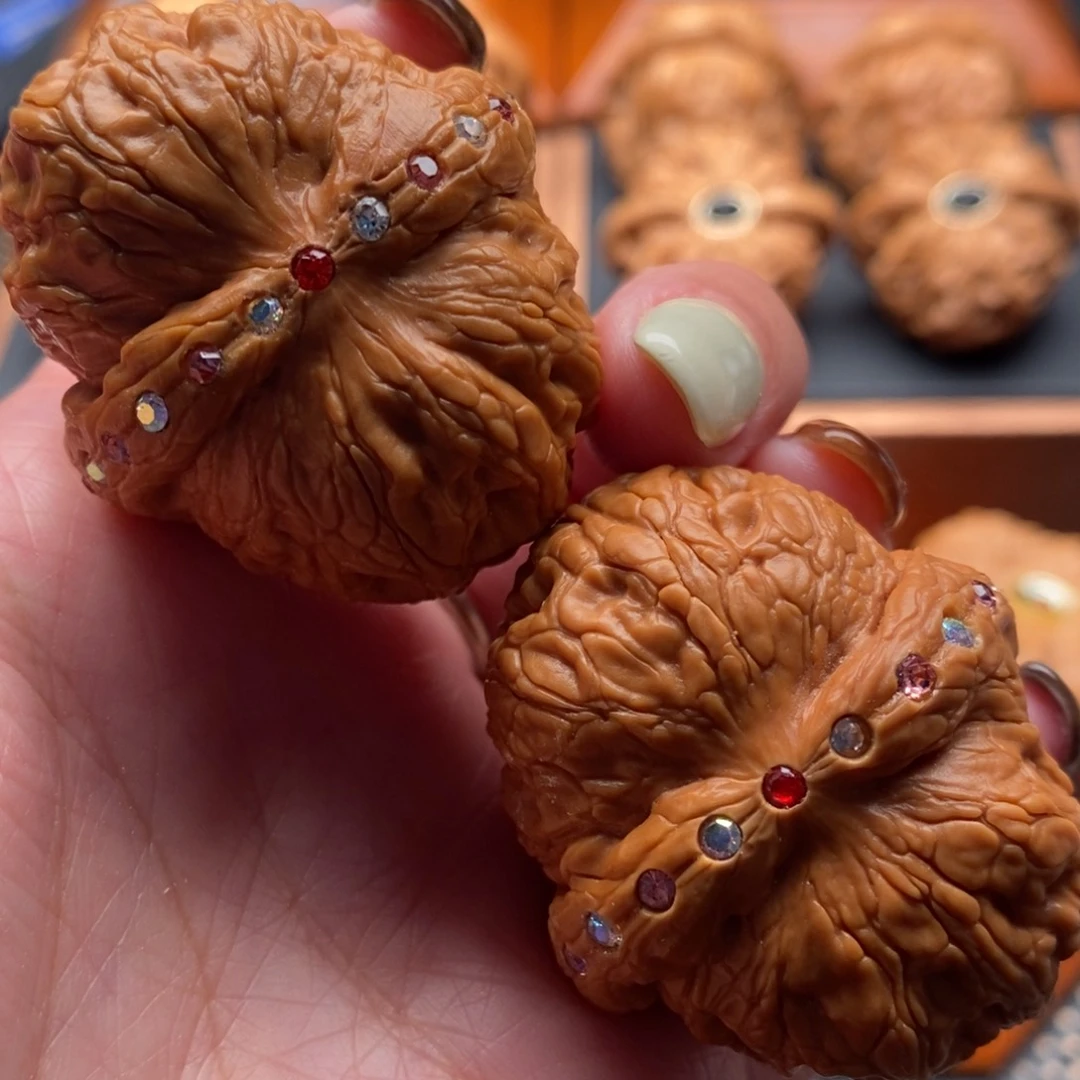 把件文玩核桃43尺寸平谷元宝