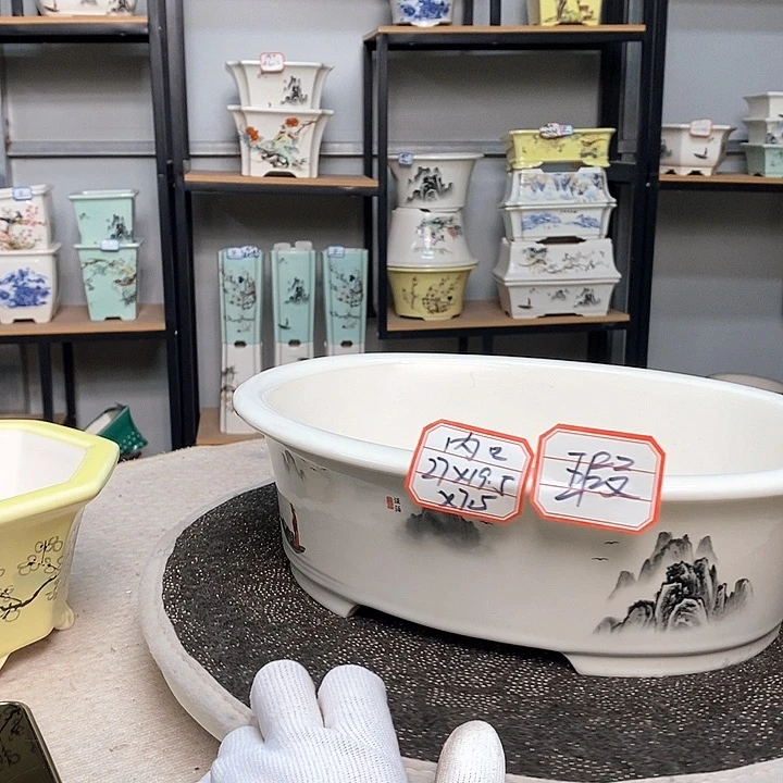 紫砂的花盆很漂亮23