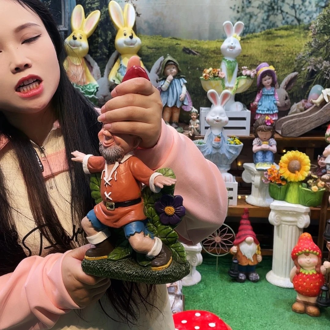 摆件花园摆件红红火火