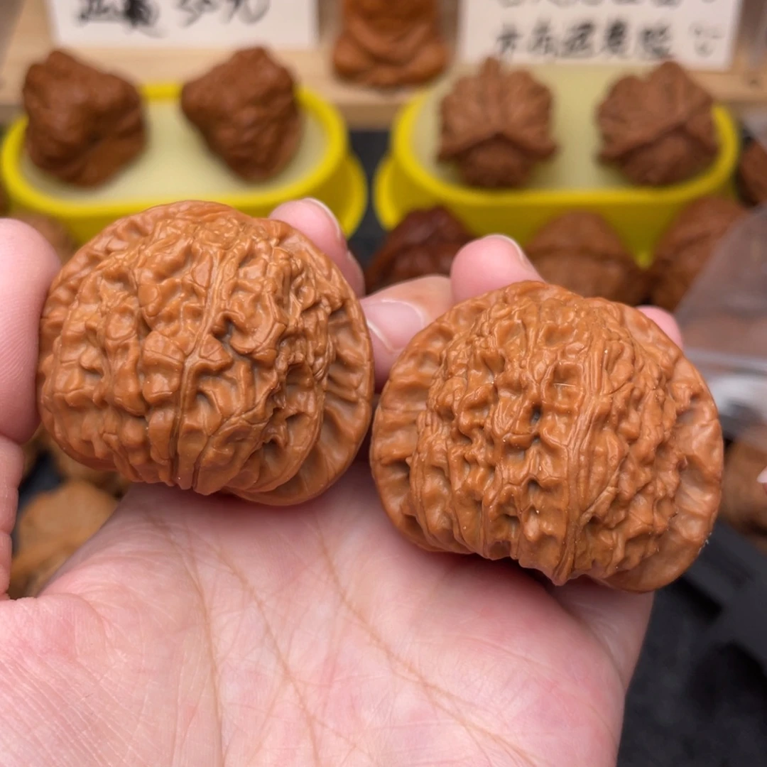 文玩核桃把件狮子42