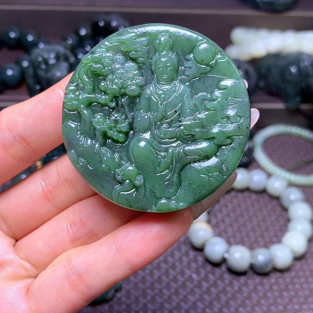 颈饰未镶嵌和田玉