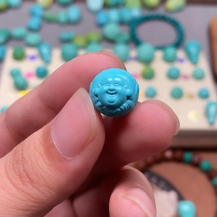 原生态湖北矿散珠配饰，尺寸12