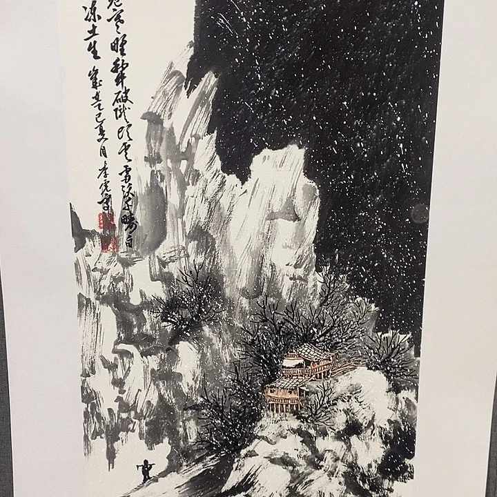国画手写手绘作品100