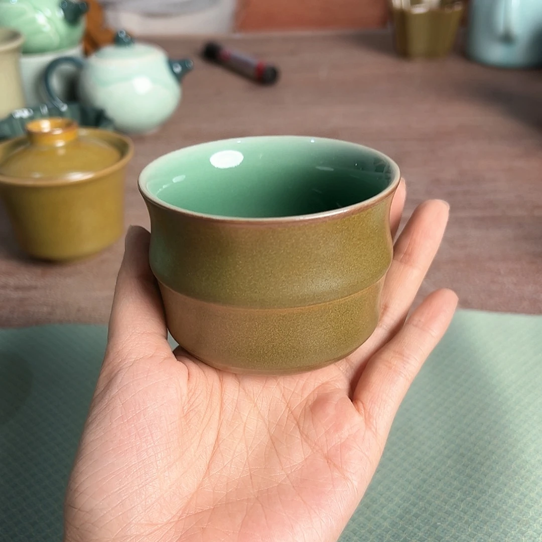 云间青瓷小米茶器