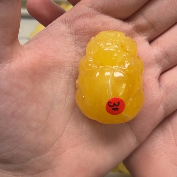 裸石琥珀未镶嵌天然蜜蜡配件