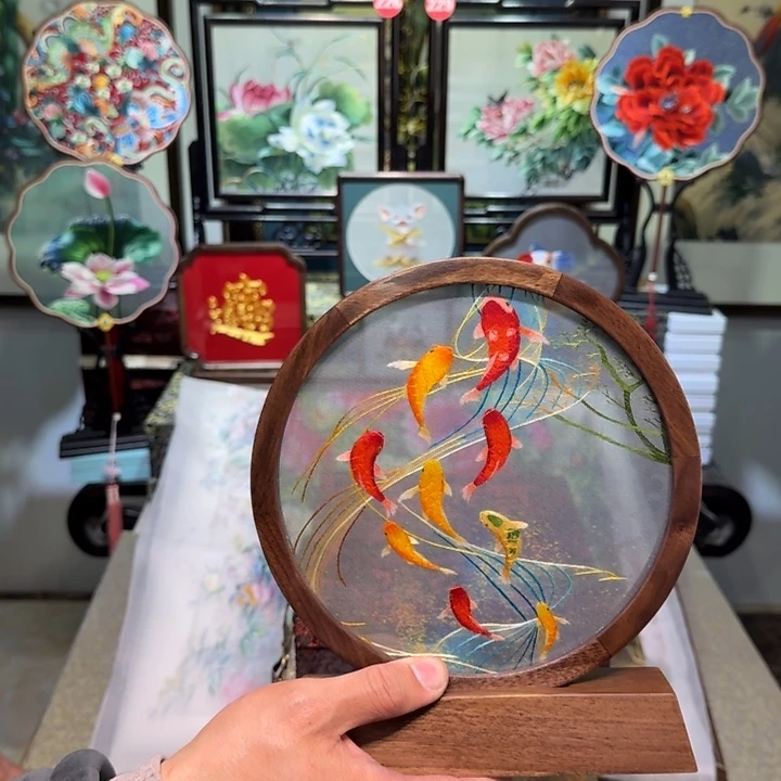 刺绣刺绣工艺精湛