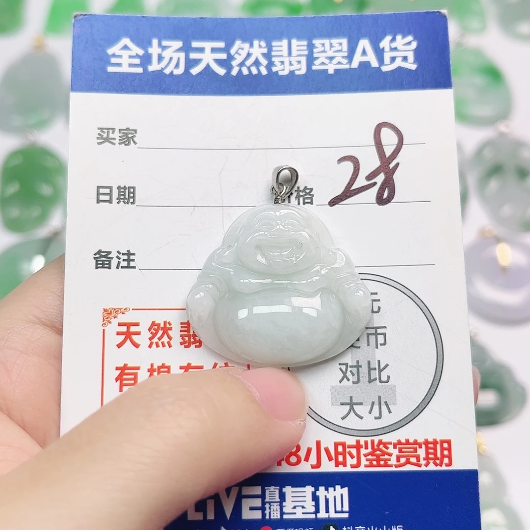 翡翠银S925镶嵌颈饰