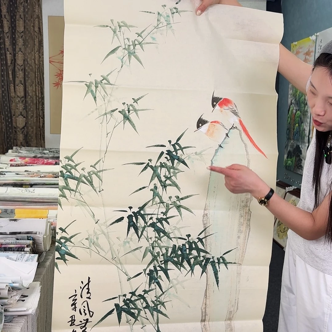 纯手绘国画好作品