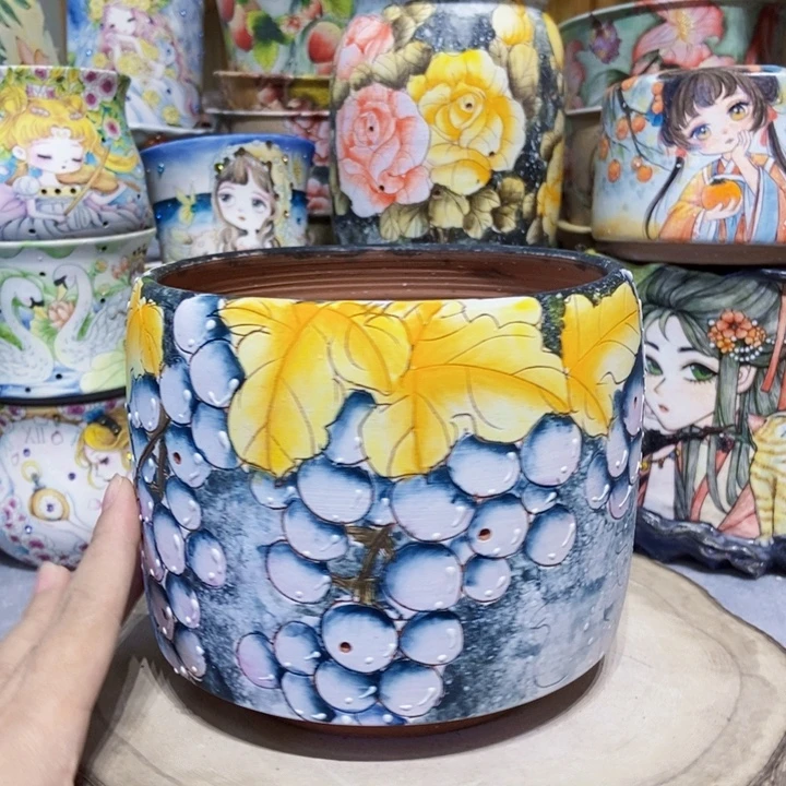 景德镇艺术手绘作品