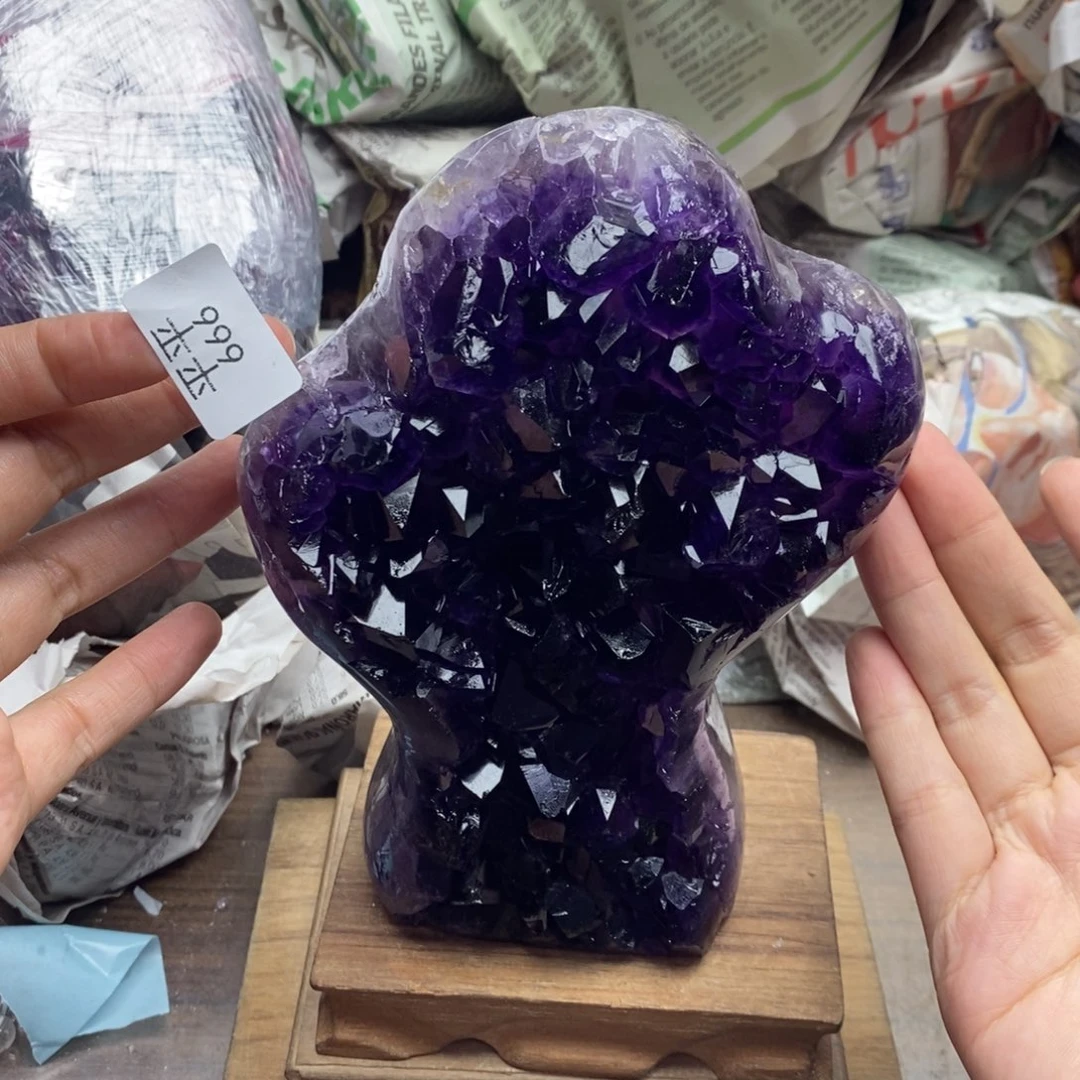 未镶嵌珠宝半成品紫晶