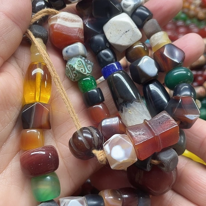 玛瑙/玉髓未镶嵌项链手链喜欢就好