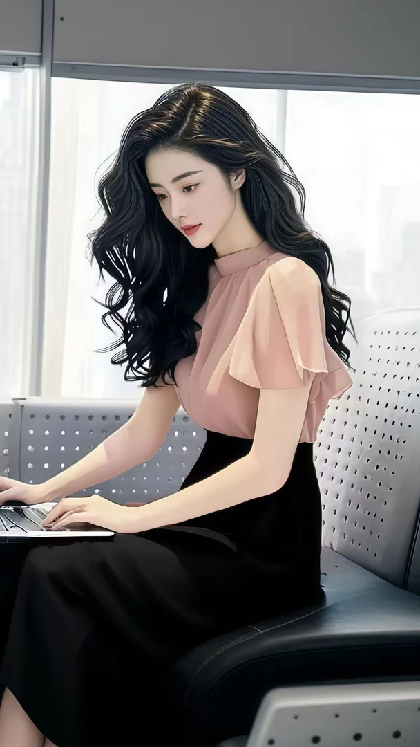 SS1030温柔粉色独特气质一字肩上衣女夏季设计感小众优雅小衫洋气