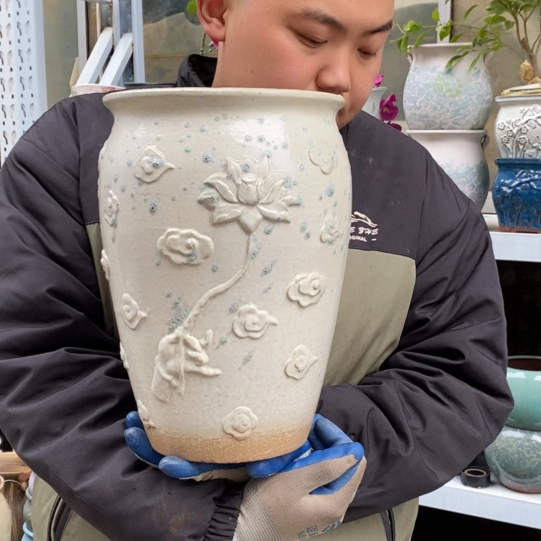 花盆紫砂口20高31福利
