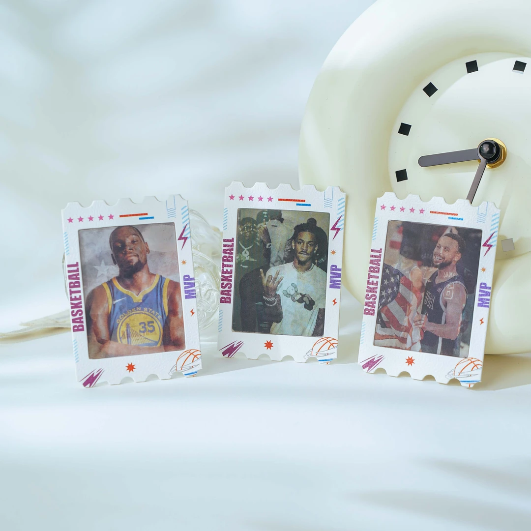 篮球五闪球星卡动态卡挂件书包挂饰球员篮球礼物