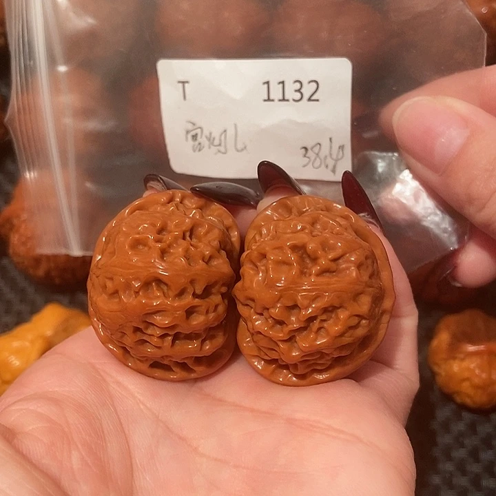 文玩核桃吊坠宫灯38