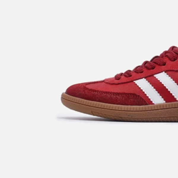 2025新款女鞋琥珀流光牦牛皮复古德训鞋单鞋运动百搭休闲真皮板鞋