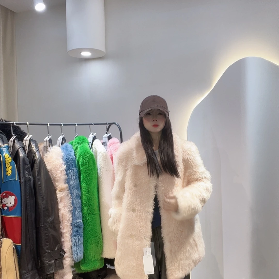 L***8真皮皮毛一体外套222-3262