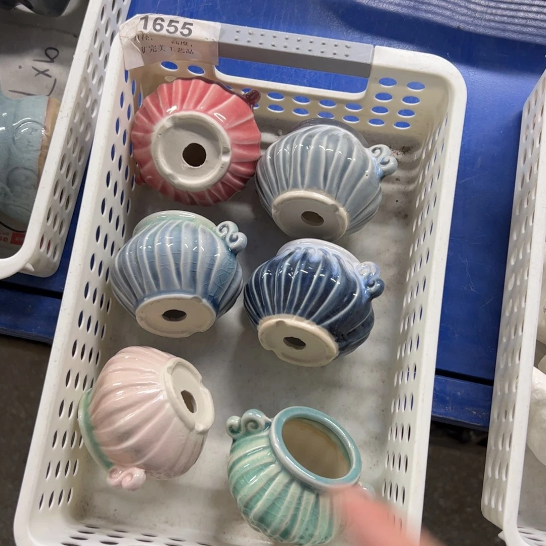 陶瓷多肉小花盆@@1655