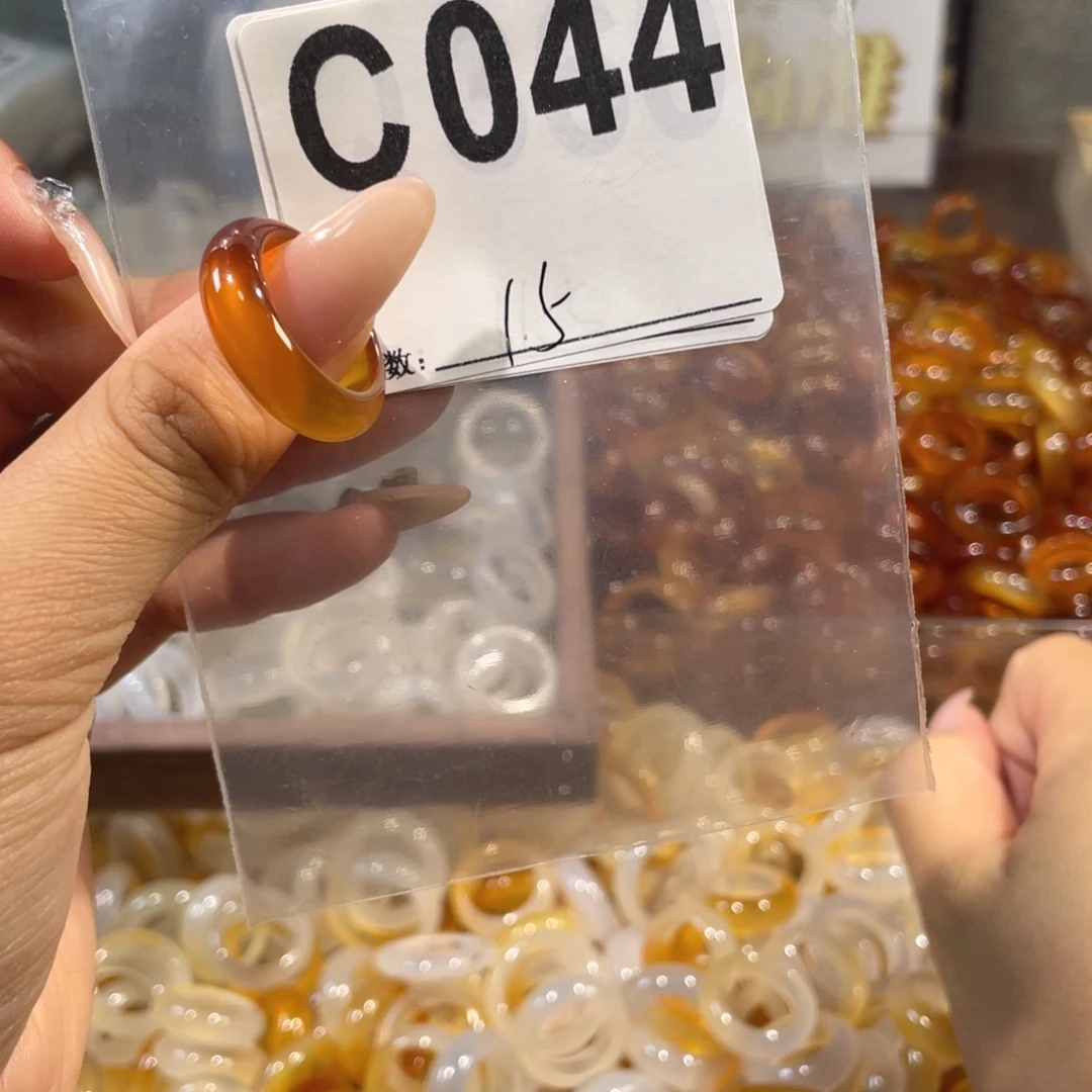 未镶嵌戒指玛瑙/玉髓044