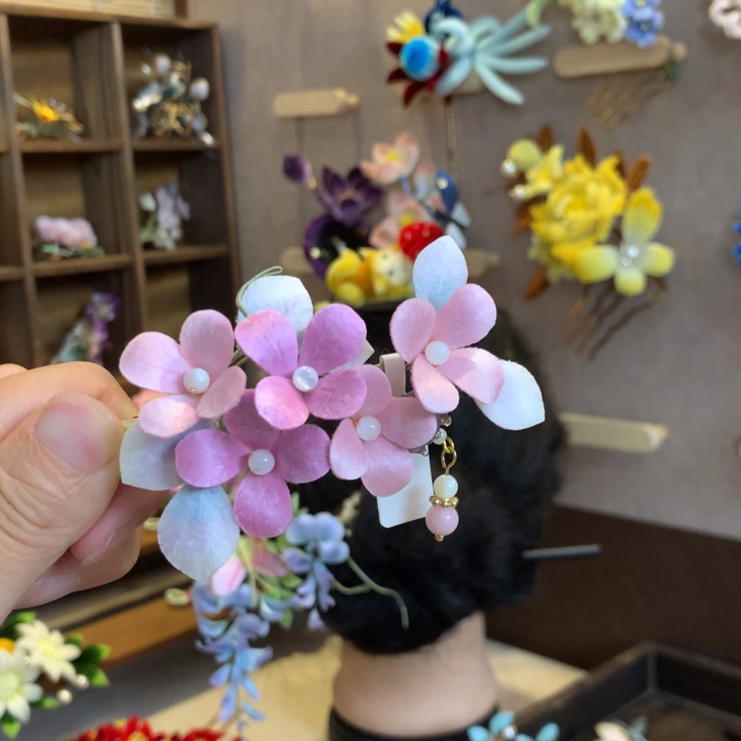 铜非遗绒花捡漏微瑕孤品