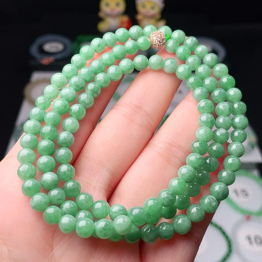 翡翠未镶嵌手链翡翠