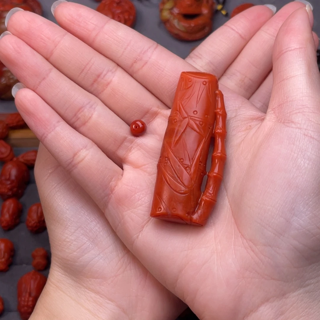 南红玛瑙未镶嵌配饰
