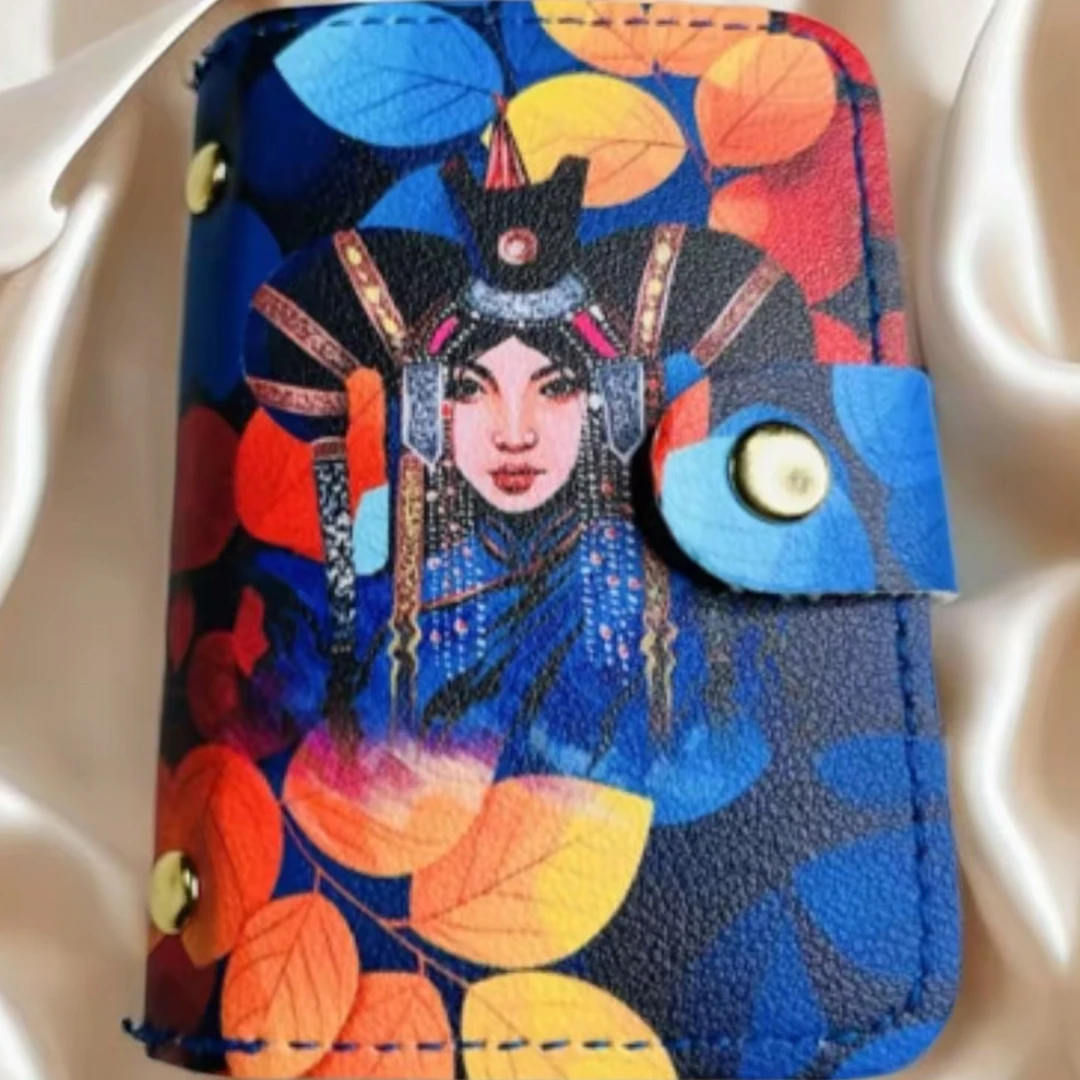 蒙古hatan复古女款潮流证件包百搭