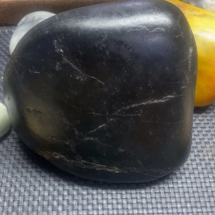 和田玉未镶嵌挂件喜*