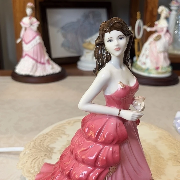 杯 欧洲中古瓷器摆件