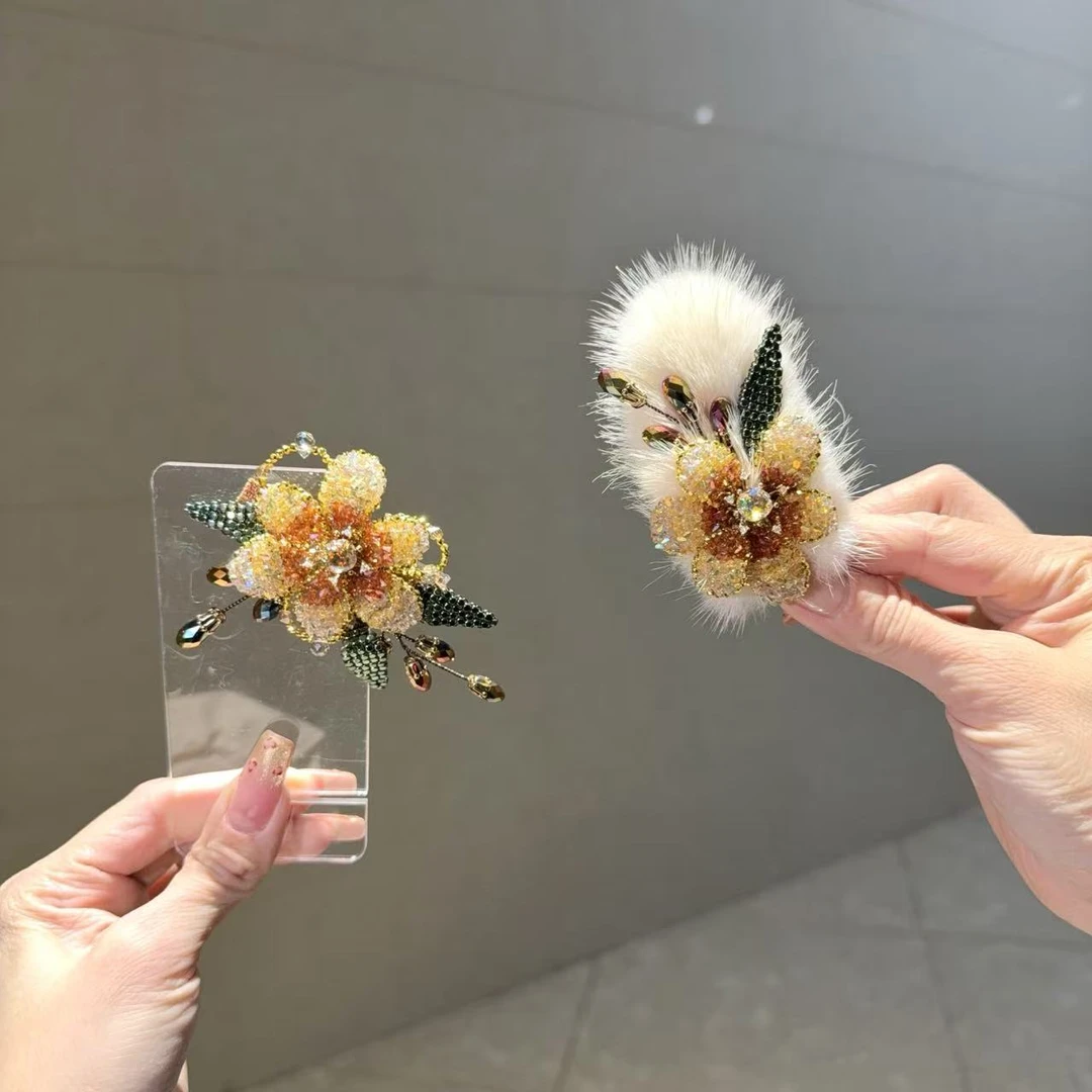 【莫奈海之星】金花边夹设计气质高级感日常百搭款