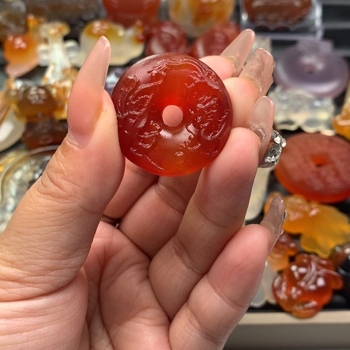 玛瑙/玉髓颈饰未镶嵌丽*