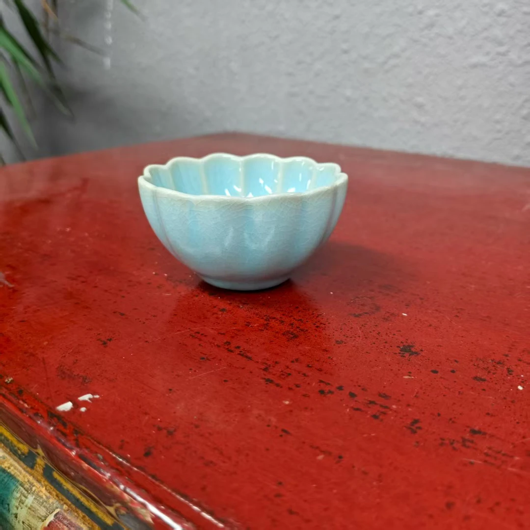 天青小菊瓣杯cc4718
