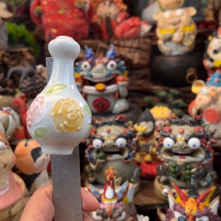 陶摆件小镇青花每日有新品