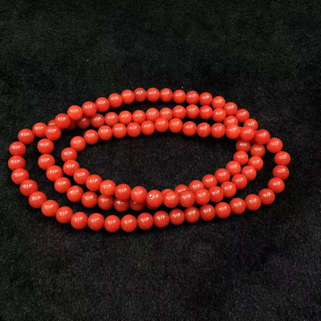 A036天然南红108多圈多样性发一