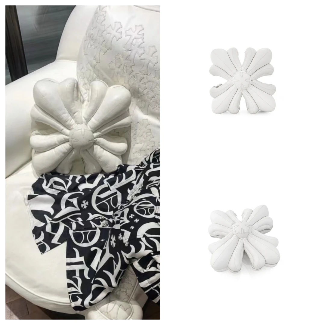 Chrome Hearts 克罗心 立体十字花抱枕 靠垫