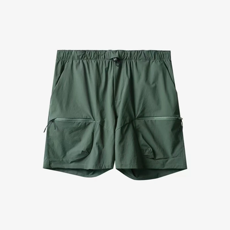 户外凉感防泼水多口袋松紧中腰徒步短裤HM5004