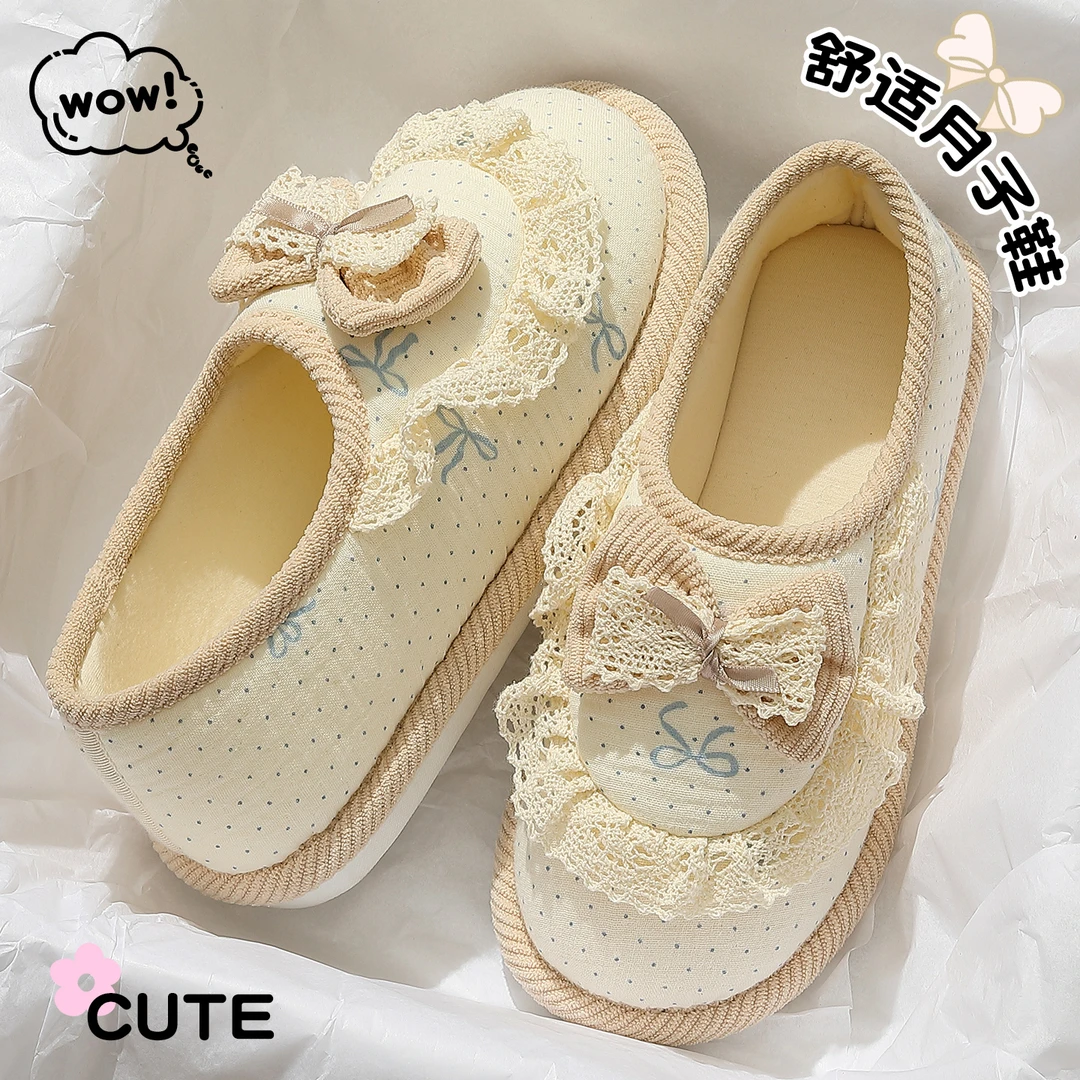 孕妇防滑月子鞋产后678月份夏季薄款透气舒适软底包跟月子拖鞋女
