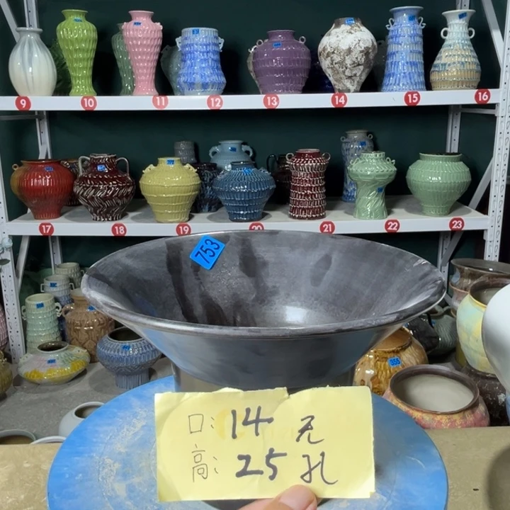 景德镇陶瓷花盆花器753
