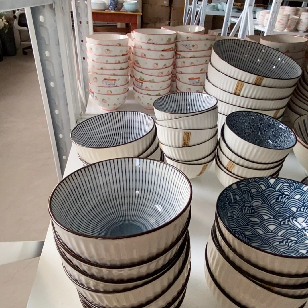 瓷六个米饭碗 福利活动不退不换