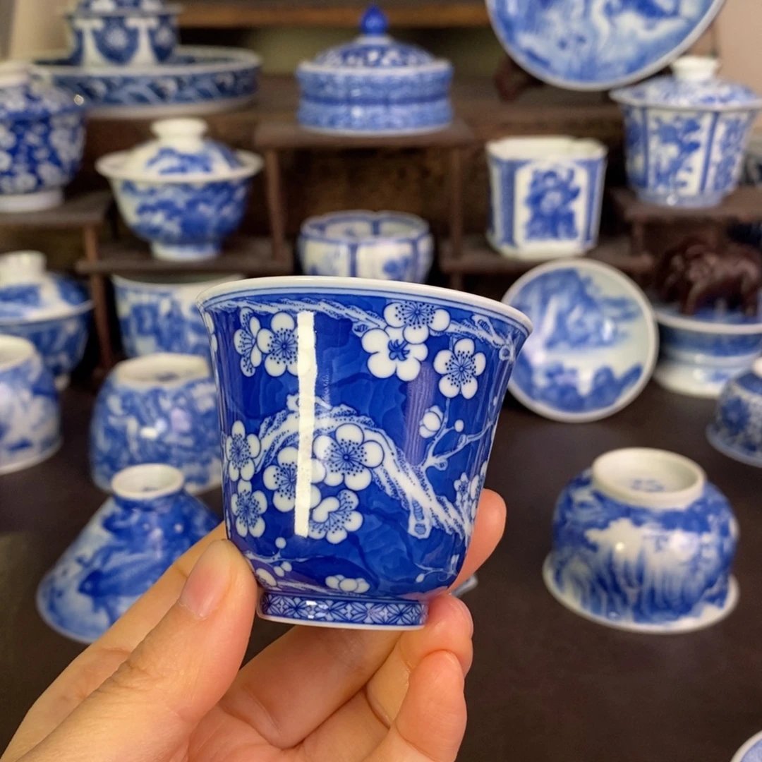 服***员景德镇陶瓷手工手绘