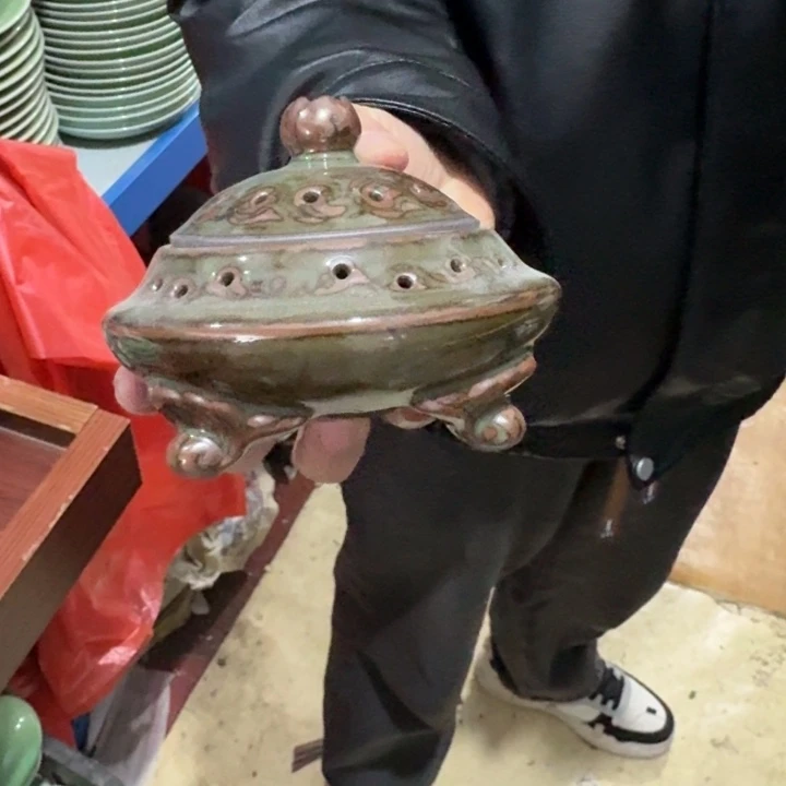 龙泉青瓷茶具微瑕5107