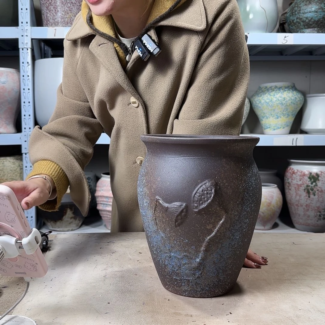 20@27 紫砂花盆尺寸