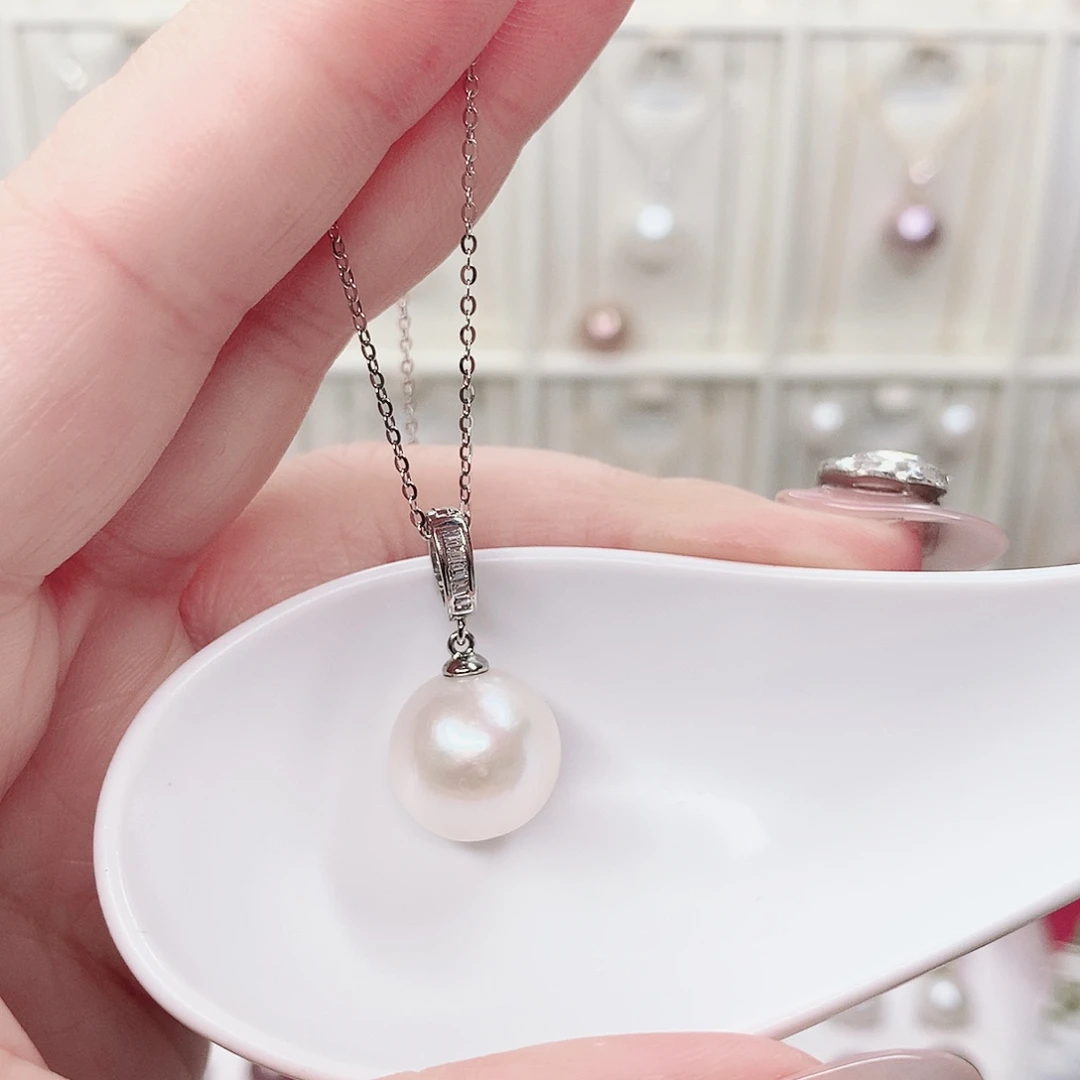淡水珍珠合金吊坠(赠链)