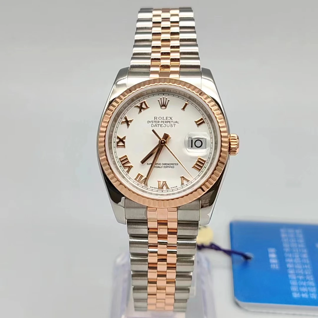 99新 Rolex/劳力士 日志/116231/黑盘/36表径/原盘单表