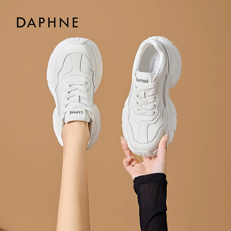 Daphne/达芙妮老爹鞋女2025夏季新款时尚百搭潮流厚底时尚运动鞋